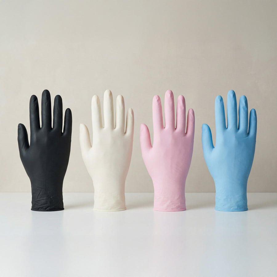 re-box Nitril-Handschuhe (2 Stück) – schützen die Hände beim Streichen und Spachteln