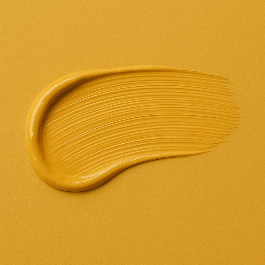 re-box Wandfarbe Saffron Glow No.32 – intensives Safrangelb für warme, sonnige und lebendige Räume
